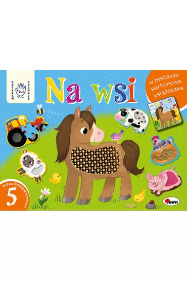 Dotykam Poznaj Na wsi box z puzzlami sensorycznymi - Elbieta  Korolkiewicz
