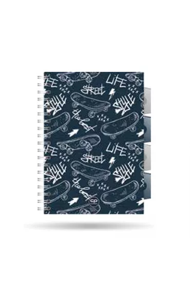 CoolPack Ko�ozeszyt A5 PP Street Life kratka 100 kartek