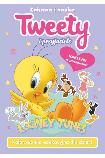 Tweety i przyjaciele. Kolorowanka edukacyjna dla dzieci nr 3