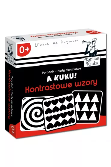 A kuku! Kontrastowe wzory. Kapitan Nauka - Anna Zych, Agata Matra�