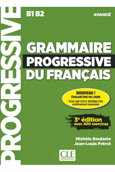 Grammaire Progressive du Francais Niveau Avance Podr�cznik + CD 3 edition - Boulares Michele, Frerot Jean-Louis