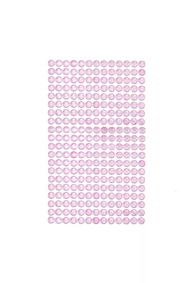 Dalprint Kryszta�ki samoprzylepne Light pink 6 mm 260 szt.
