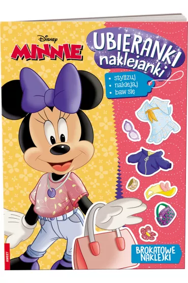 Minnie. Ubieranki naklejanki