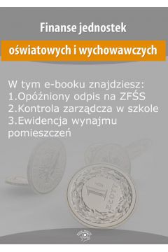 ePrasa Finanse jednostek owiatowych i wychowawczych, wydanie sierpie 2015 r.