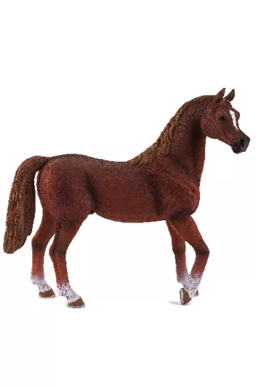 Figurka Ko� Clydesdale czarno-bia�y