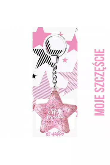 Be-Happy Gifts Brelok gwiazdka Moje Szcz�cie