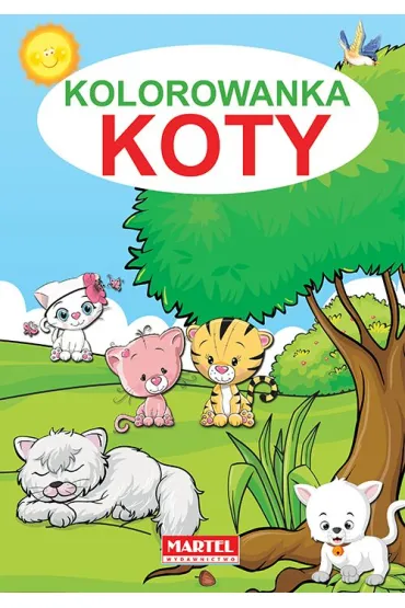 Kolorowanka Kotki - Adam  Gdula, Katarzyna  Ratajszczak