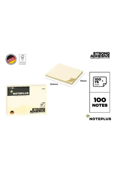 Mp Main Paper Karteczki samoprzylepne 100x75mm 100K ��te