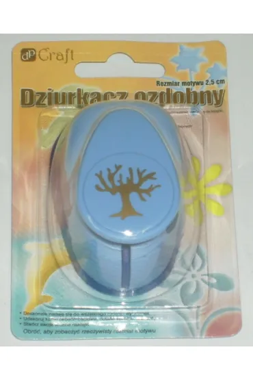 Dalprint Dziurkacz ozdobny 2,5 cm Drzewo jcdz-110-112