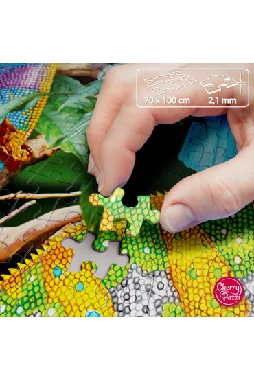 Puzzle 2000 el. Amazing Chameleons 50101 CherryPazzi
