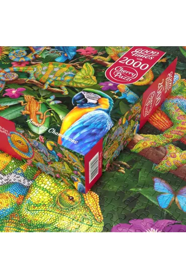 Puzzle 2000 el. Amazing Chameleons 50101 CherryPazzi