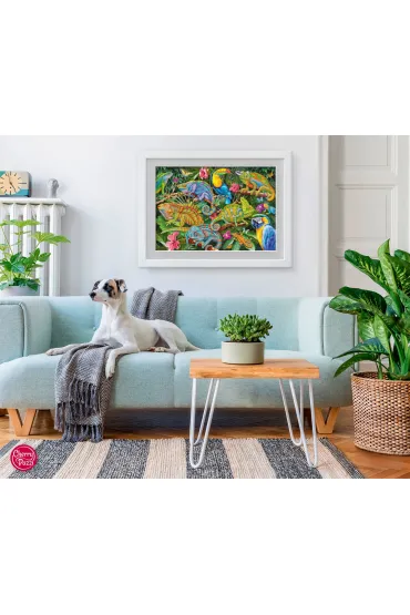 Puzzle 2000 el. Amazing Chameleons 50101 CherryPazzi