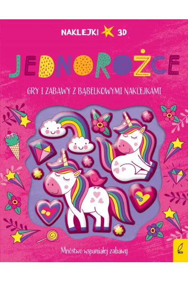 Wypuk�e naklejki. Jednoro�ce