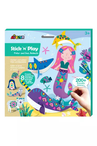 Stick'N'Play Zwierz�ta polarne i morskie Avenir