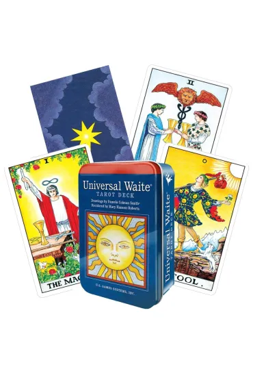 Universal Waite Tarot w metalowym pude�ku