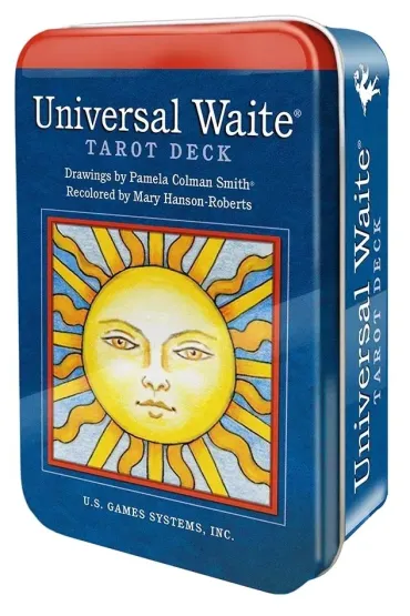 Universal Waite Tarot w metalowym pude�ku