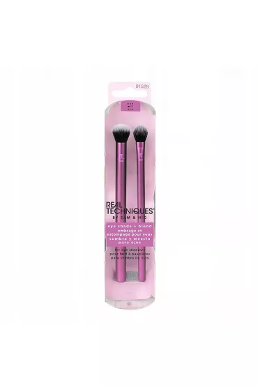 Real Techniques Eye Shade + Blend zestaw p�dzli do makija�u oczu 2 szt.