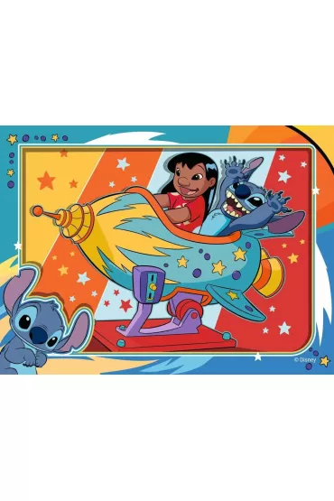 Puzzle dla dzieci 4w1 Disney Stitch Ravensburger