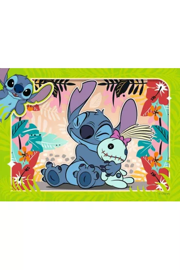 Puzzle dla dzieci 4w1 Disney Stitch Ravensburger