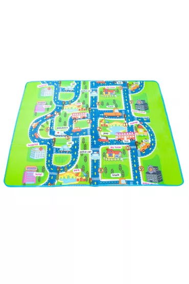 Mata edukacyjna piankowa sk�adana ulica 160 x 130 cm