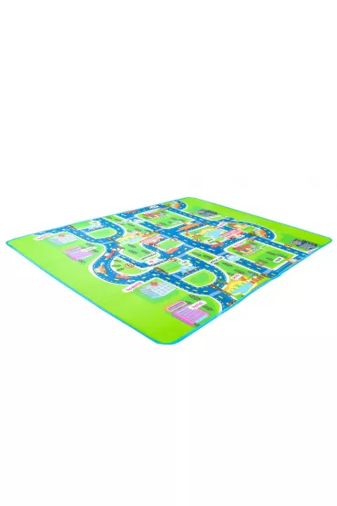 Mata edukacyjna piankowa sk�adana ulica 160 x 130 cm