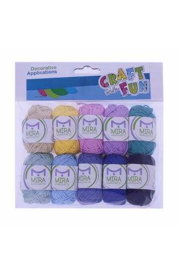 Craft with Fun Ozdoba dekoracyjna mulina 23 m