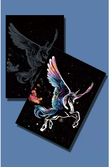 Twoje Hobby Pegasus. Magiczna zdrapka - wydrapywanka 40.0 x 28.5 cm