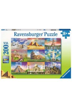 Puzzle 200 el. Monumentalne budynki Ravensburger