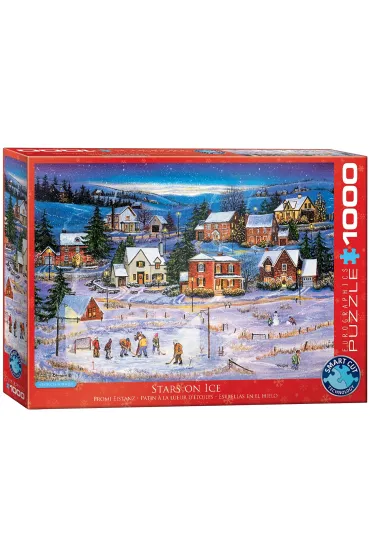Puzzle 1000 el. Gwiazdy na lodzie Eurographics