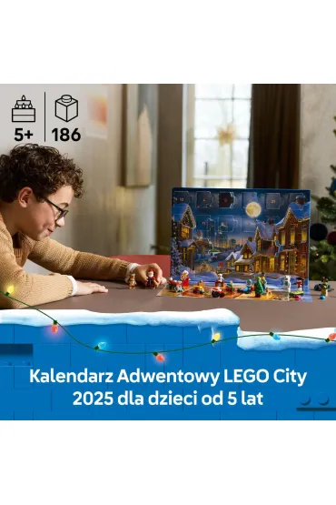 LEGO City Kalendarz adwentowy na 2025 rok 60475