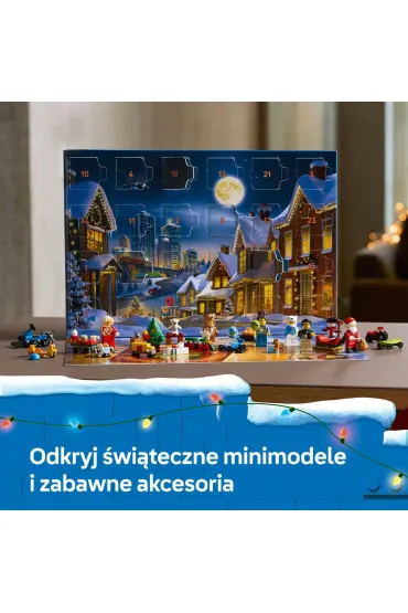 LEGO City Kalendarz adwentowy na 2025 rok 60475