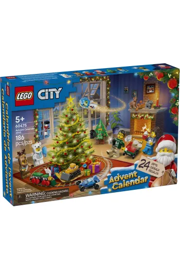 LEGO City Kalendarz adwentowy na 2025 rok 60475