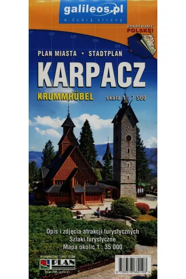 Karpacz plan miasta