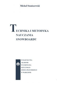 eBook Technika i metodyka nauczania snowboardu pdf
