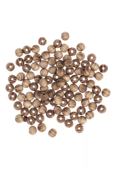 Dalprint Koraliki drewniane kulki sosnowe 10 mm
