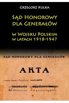 Sd Honorowy dla Generaw w WP w latach 1918-1947