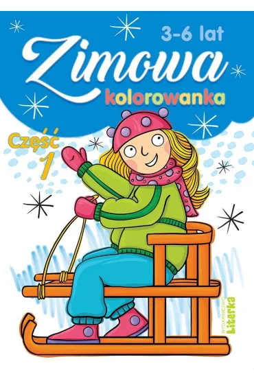 Zimowa kolorowanka cz.1 - Lidia Szwabowska