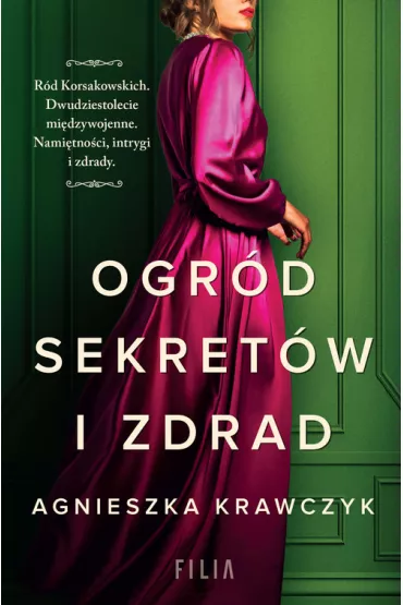 Ogr�d sekret�w i zdrad. Wielkie Litery - Agnieszka Krawczyk