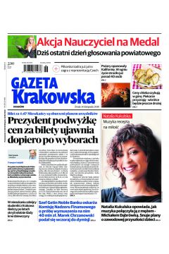 ePrasa Gazeta Krakowska 265/2018