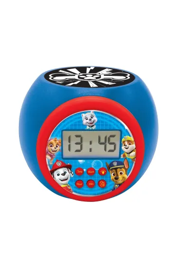 Budzik cyfrowy Psi Patrol z projektorem i timerem RL977PA