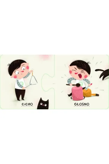 Puzzle 20 el. Pucio Przeciwie�stwa Nasza Ksi�garnia - Marta Galewska-Kustra