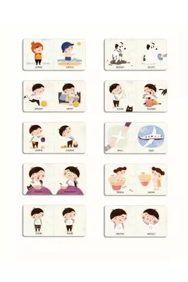Puzzle 20 el. Pucio Przeciwie�stwa Nasza Ksi�garnia - Marta Galewska-Kustra