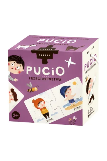 Puzzle 20 el. Pucio Przeciwie�stwa Nasza Ksi�garnia - Marta Galewska-Kustra