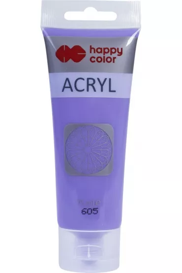 Happy Color Farba akrylowa pastelowa fioletowa 75ml