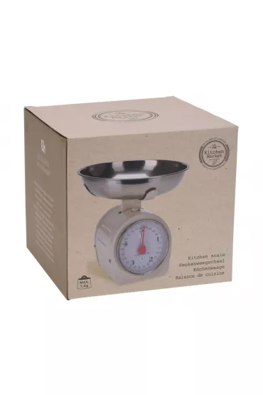 Excellent Houseware Waga kuchenna w stylu Retro