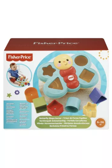 Fisher-Price. Motylek Sorter kszta�t�w CDC22 Mattel