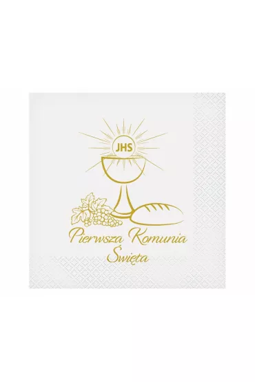Godan Serwetki Pierwsza Komunia �wi�ta 33 x 33 cm