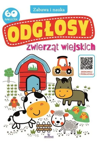 Odg�osy zwierz�t wiejskich - kolorowanka z kodem QR - Monika Matusiak