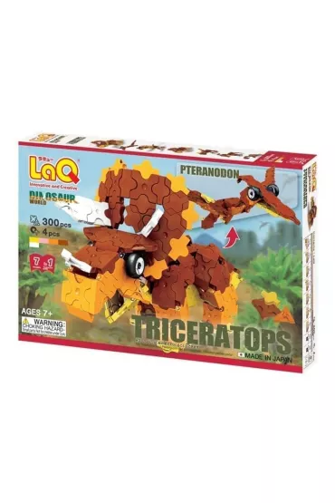 Klocki edukacyjne Triceratops&Pteranod