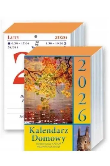 Kastor Kalendarz 2026 Kalendarz domowy